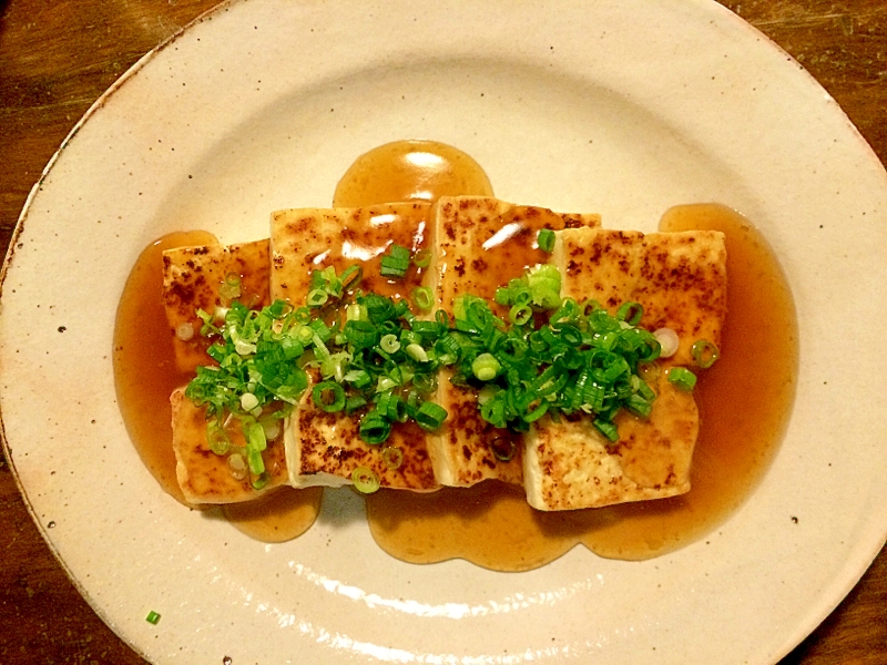 あんかけ焼き豆腐