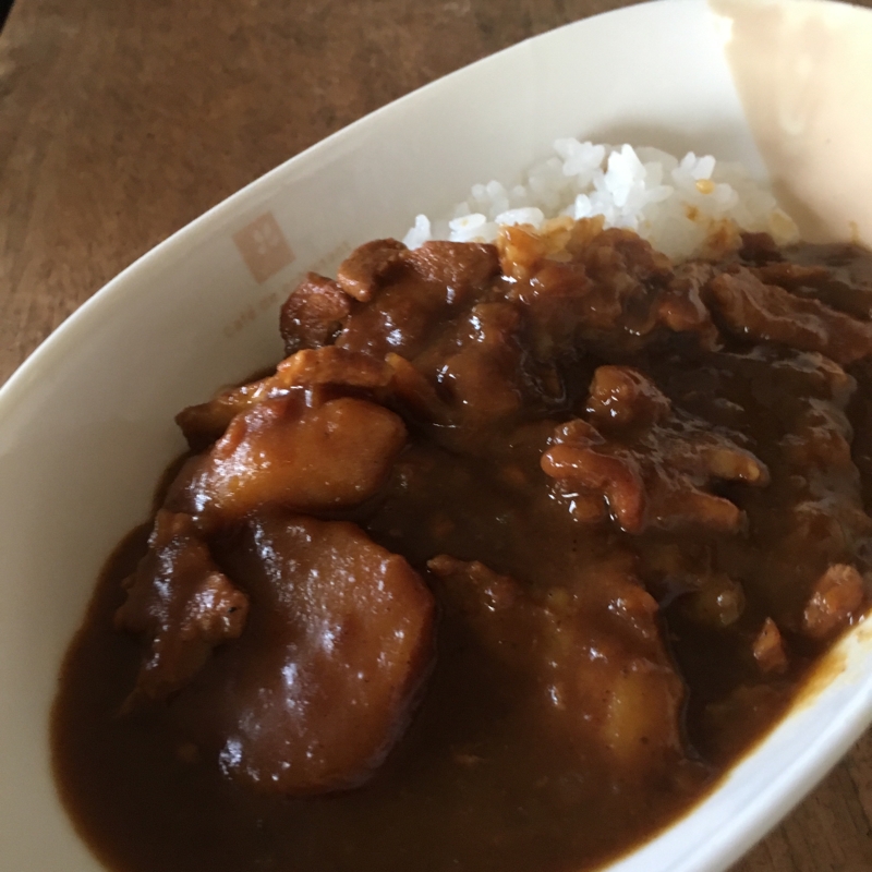 豚バラカレー