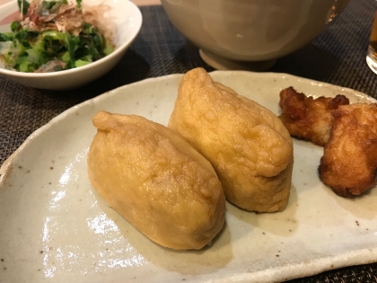 中はシンプルに酢飯でいいんですね。簡単で美味しいと好評でした！