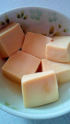 高野豆腐の含め煮