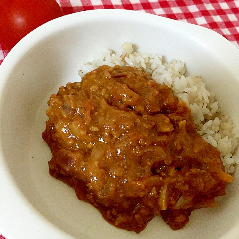 トマトのドライカレー☆