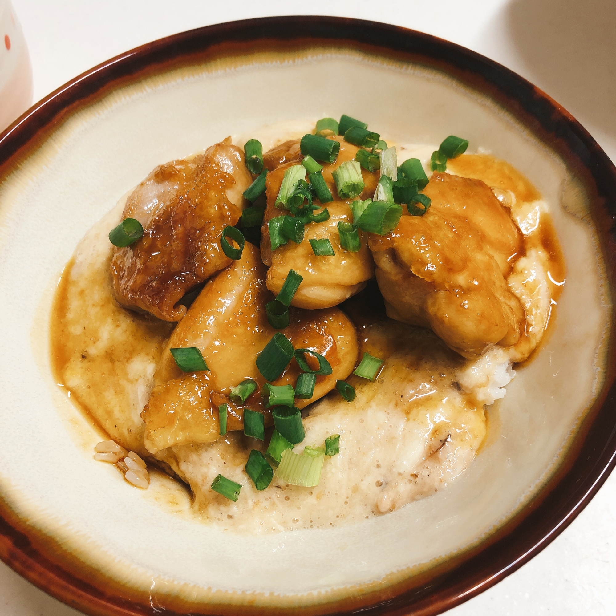 やみつき♪鶏照りとろろ丼