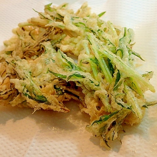 水菜と釜揚げしらすのかき揚げ レシピ 作り方 By ぷ みぃまま 楽天レシピ 水菜と釜揚げしらすのかき揚げ レシピ 作り方 By ぷ みぃまま 楽天レシピ