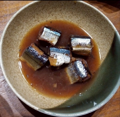 ♥　生秋刀魚の生姜煮　♥