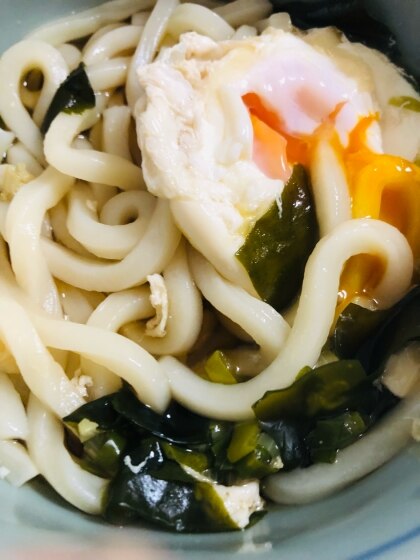 月見うどんページ 月見うどん - Picture of Teuchi Udon Shintomi, Sakai