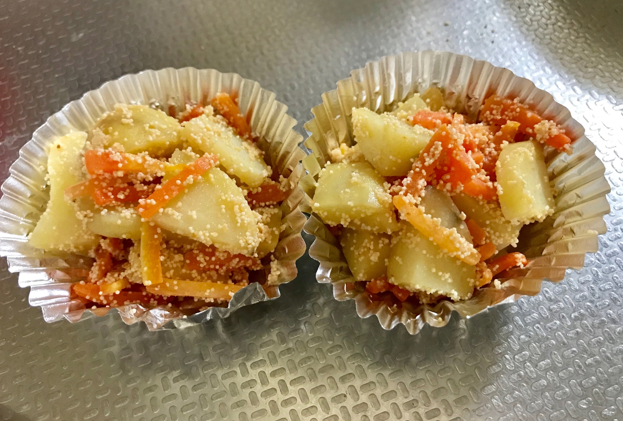 じゃがいもとにんじんの明太バター炒め レシピ 作り方 By Yuuiruyan 楽天レシピ じゃがいもとにんじんの明太バター炒め レシピ 作り方 By Yuuiruyan 楽天レシピ