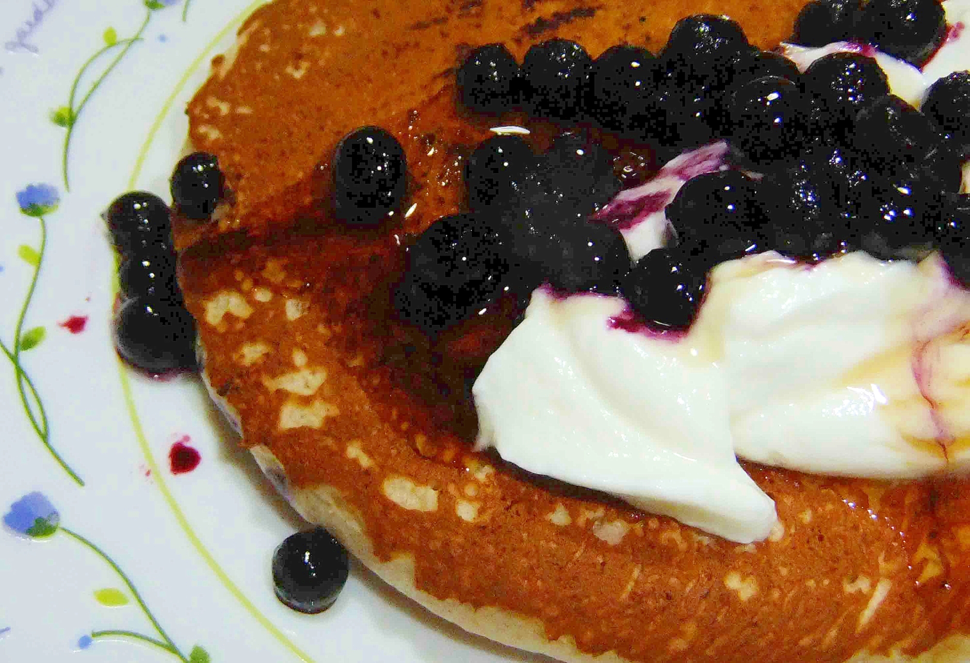 ブルーベリーホットケーキ レシピ 作り方 By cachecache 楽天レシピ