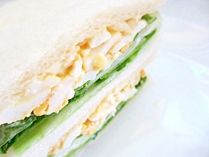 卵レタスサンド レシピ 作り方 By Mococo05 楽天レシピ