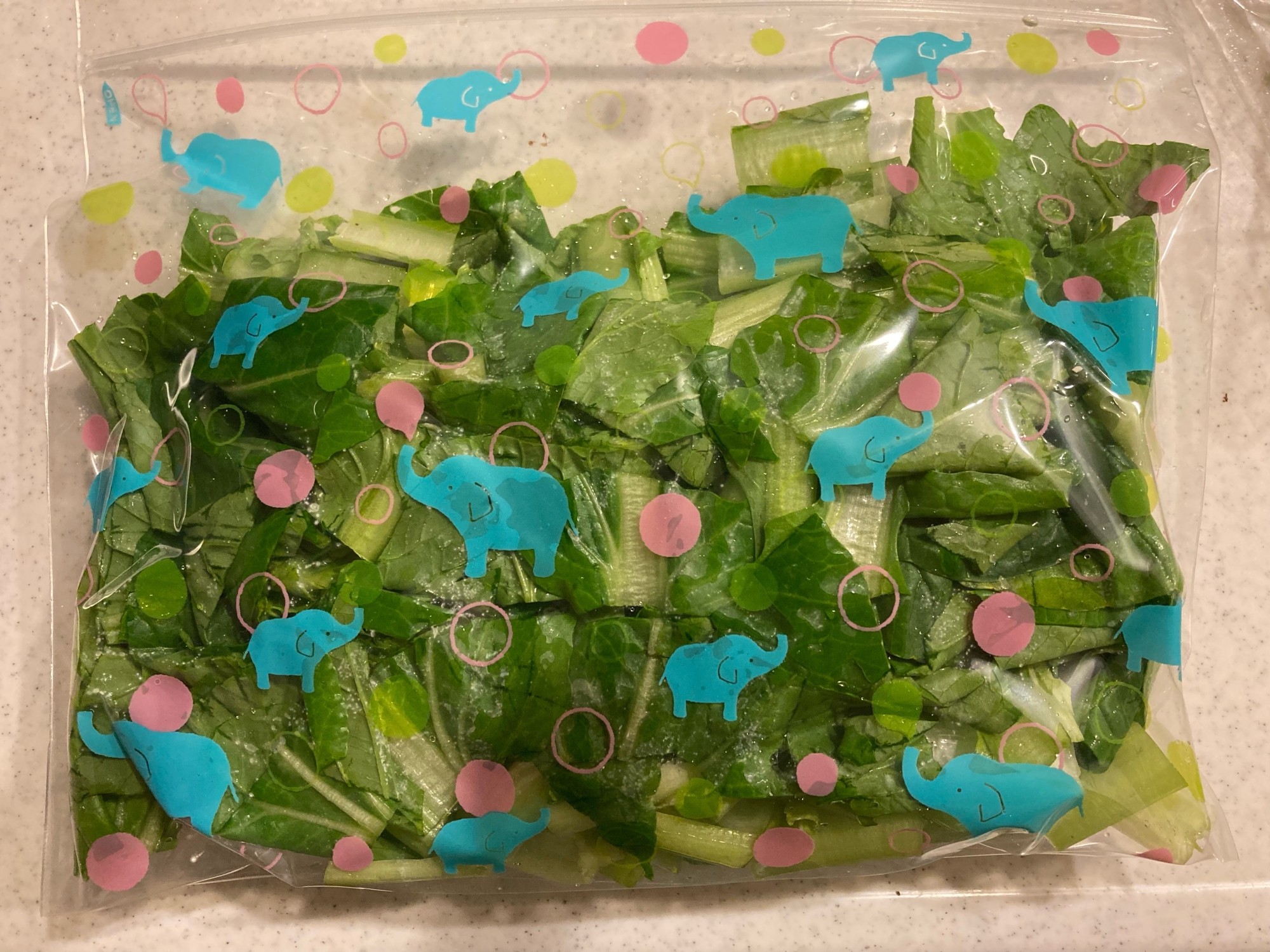 生のままでOK! 小松菜の冷凍保存方法