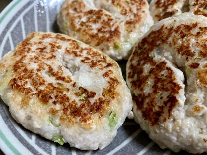 【ヘルシー】キャベツ入り豆腐ハンバーグ
