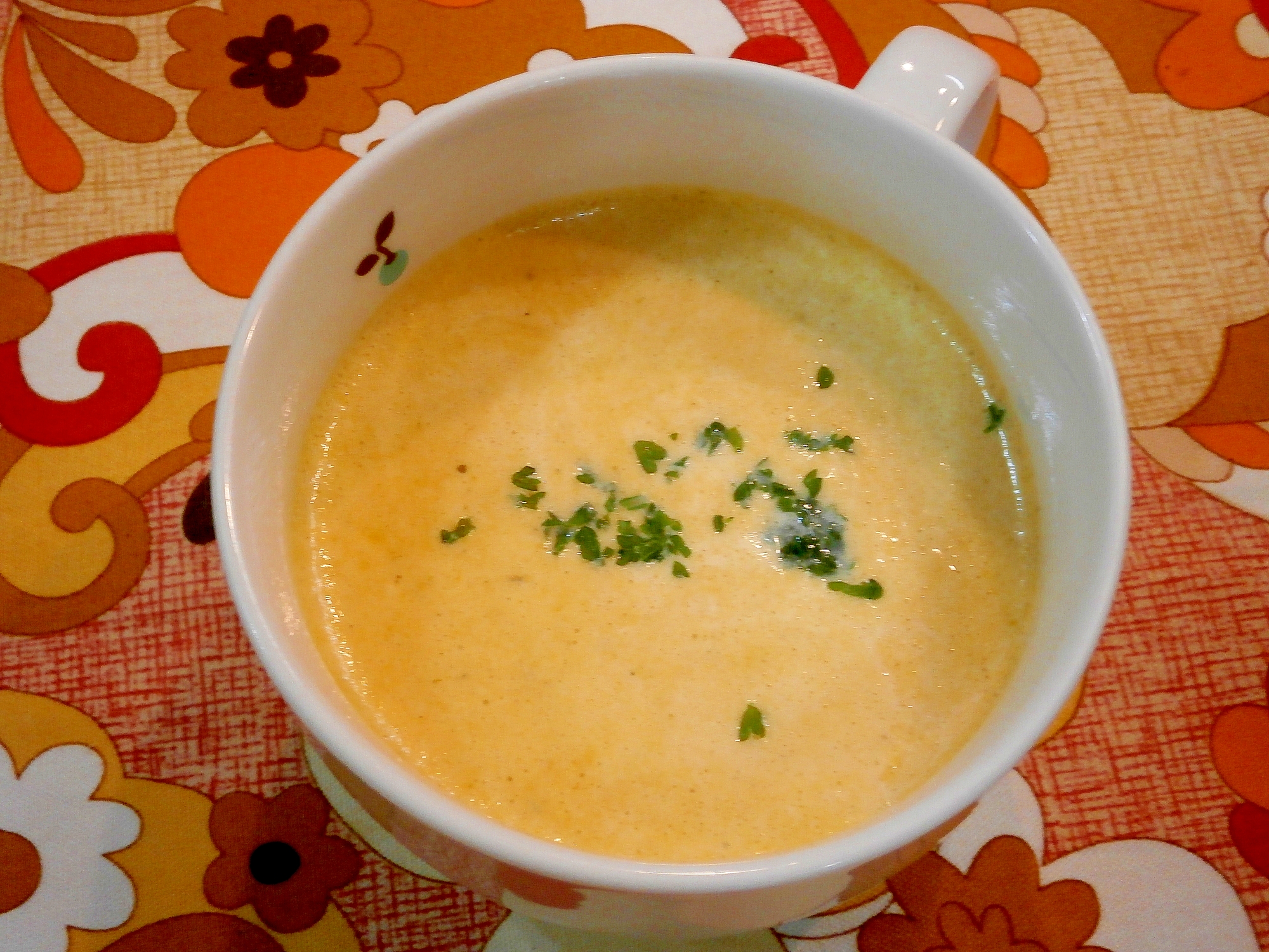 簡単！☆かぼちゃ冷製スープ