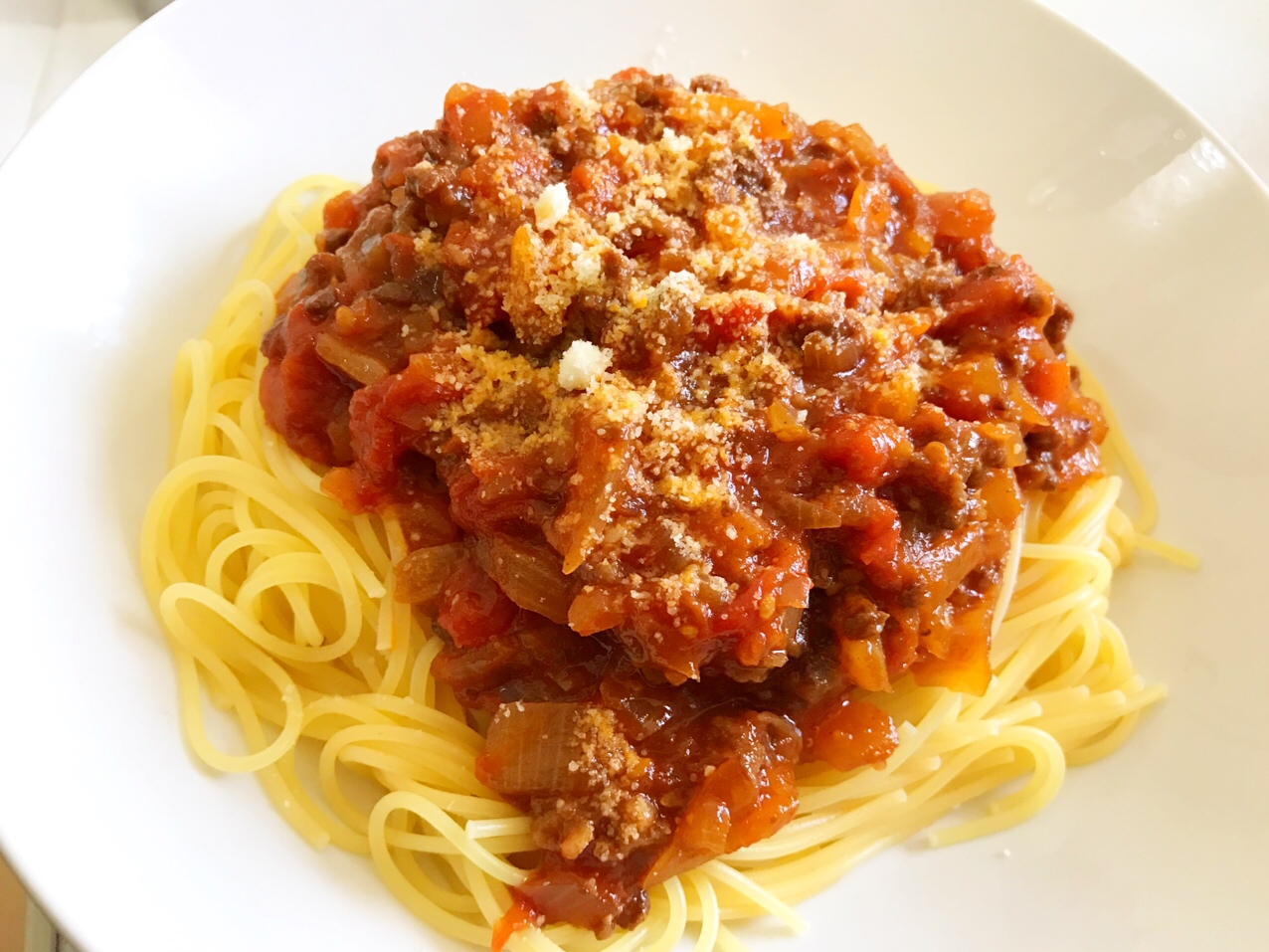トマト系パスタ