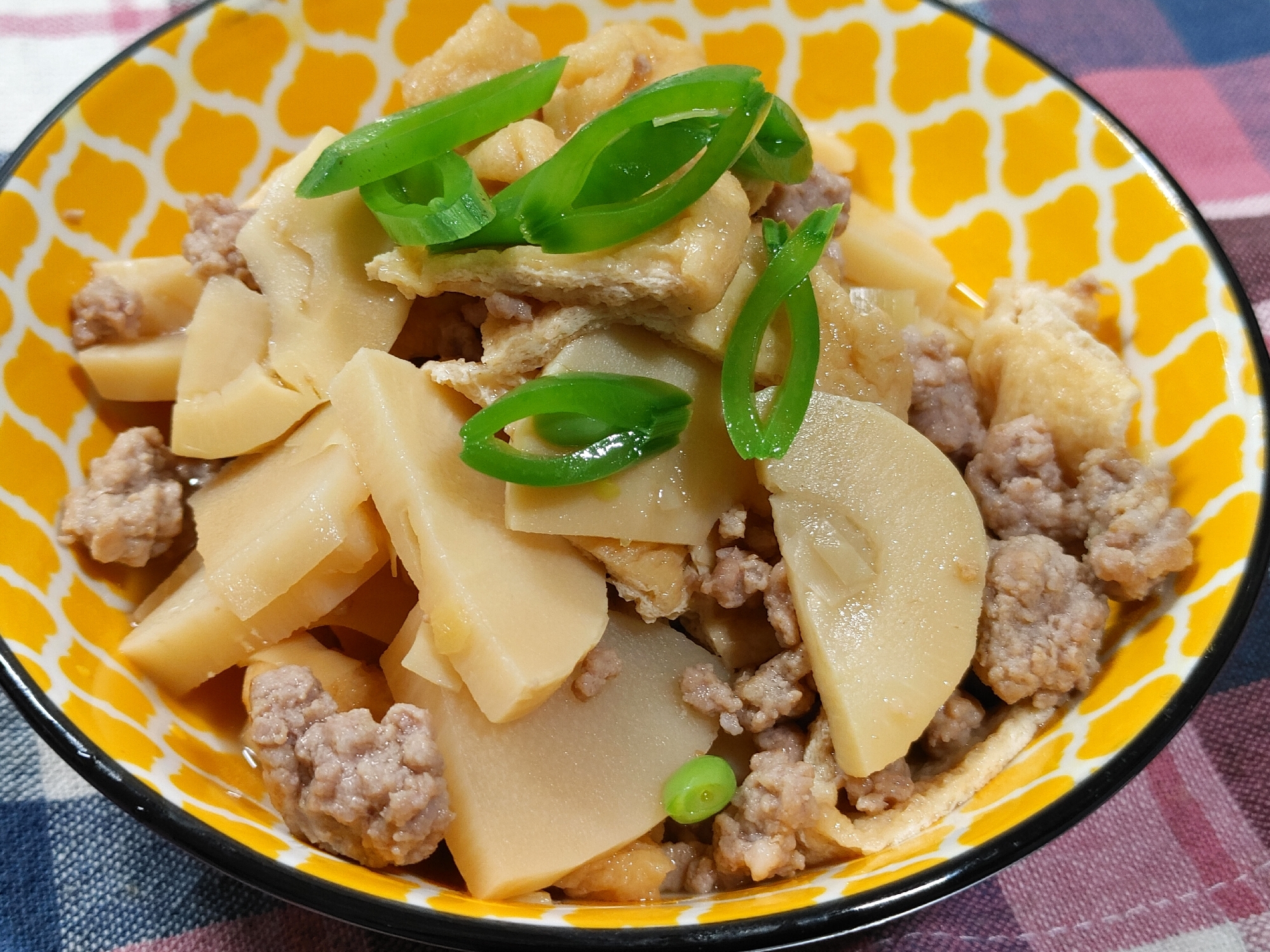 ストウブDe〜たけのこと油揚げの含め煮