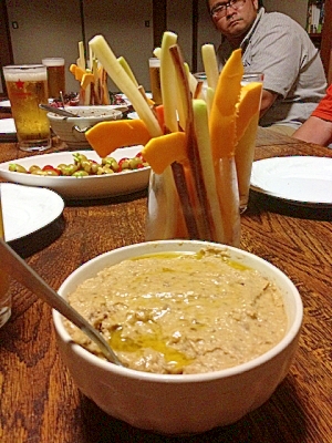 結構濃厚!中近東風☆なすディップ