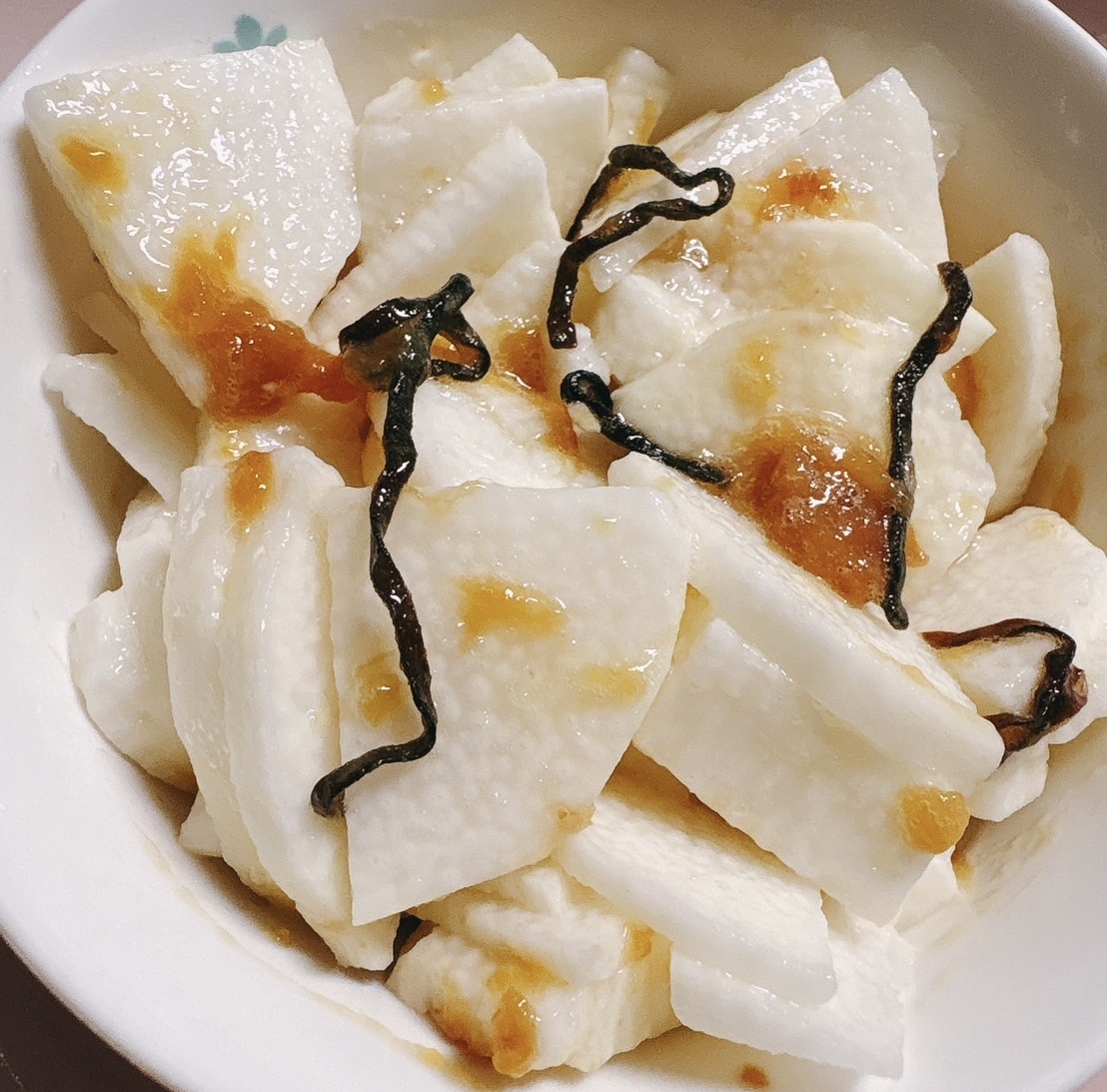 簡単おつまみ⭐︎長芋の梅塩昆布和え