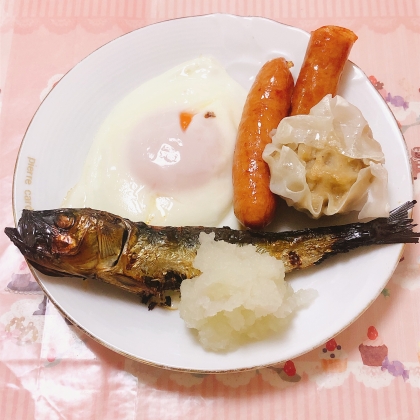 ちょこ食べ朝食プレート