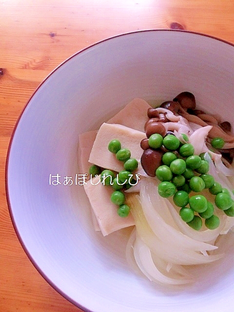 高野豆腐と玉ねぎの煮物✿