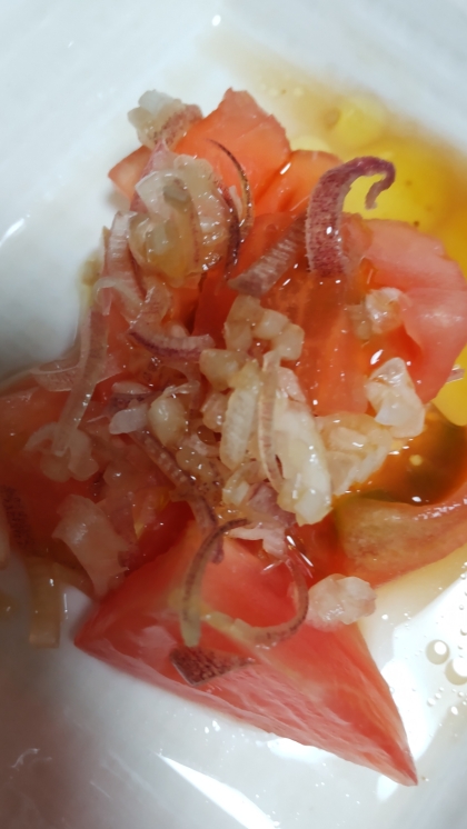 Guuママさんこんにちは(^^)
レシピ見て、美味しそう～と楽しみに作りました！みょうがトマト&ドレッシング、最高でした♡ごちそうさまでした。