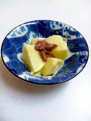 北海道の味 じゃがバターの塩辛のせ レシピ 作り方 By むっさん0808 楽天レシピ