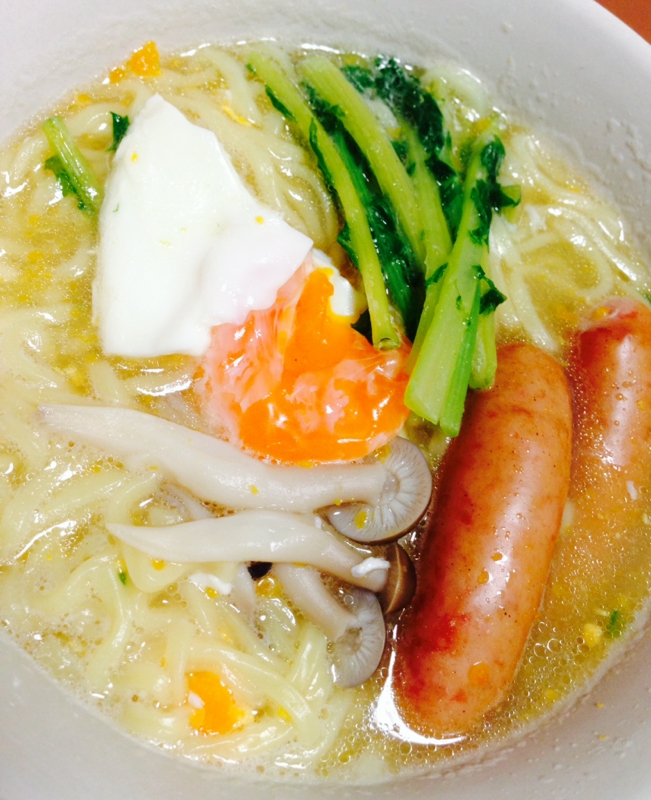 ☆主役は大根の葉！かおる大根の葉ラーメン☆