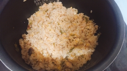 家にある調味料で！炊飯器でパラパラチャーハン