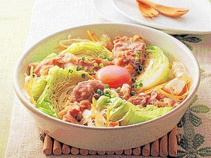 楽天マート☆豚肉と野菜のにんにく味噌蒸し