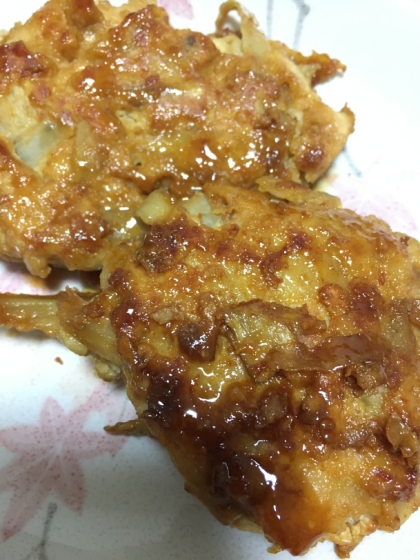 甘辛♪照り焼き鶏ごぼうつくね