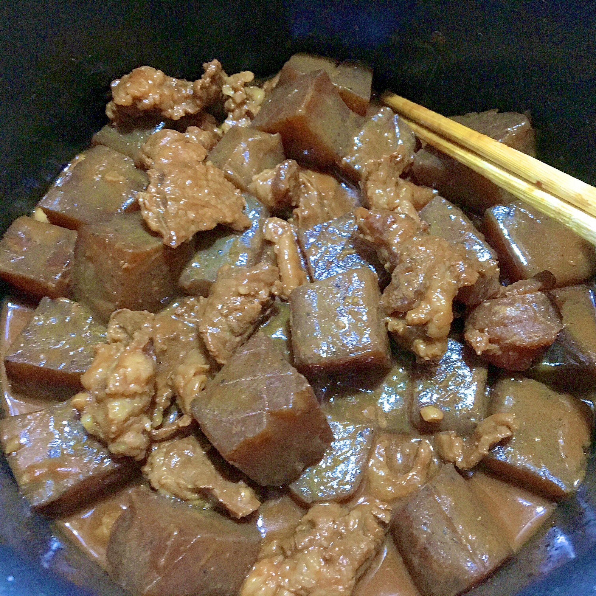 牛すじとこんにゃくのどて煮 レシピ 作り方 By Tamagoのごはん 楽天レシピ