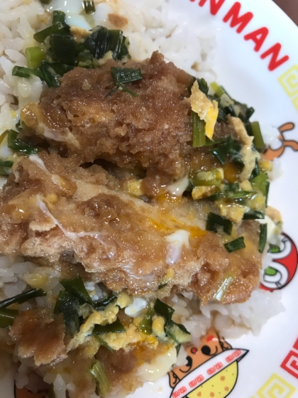 玉ねぎたっぷり！我が家のカツ丼