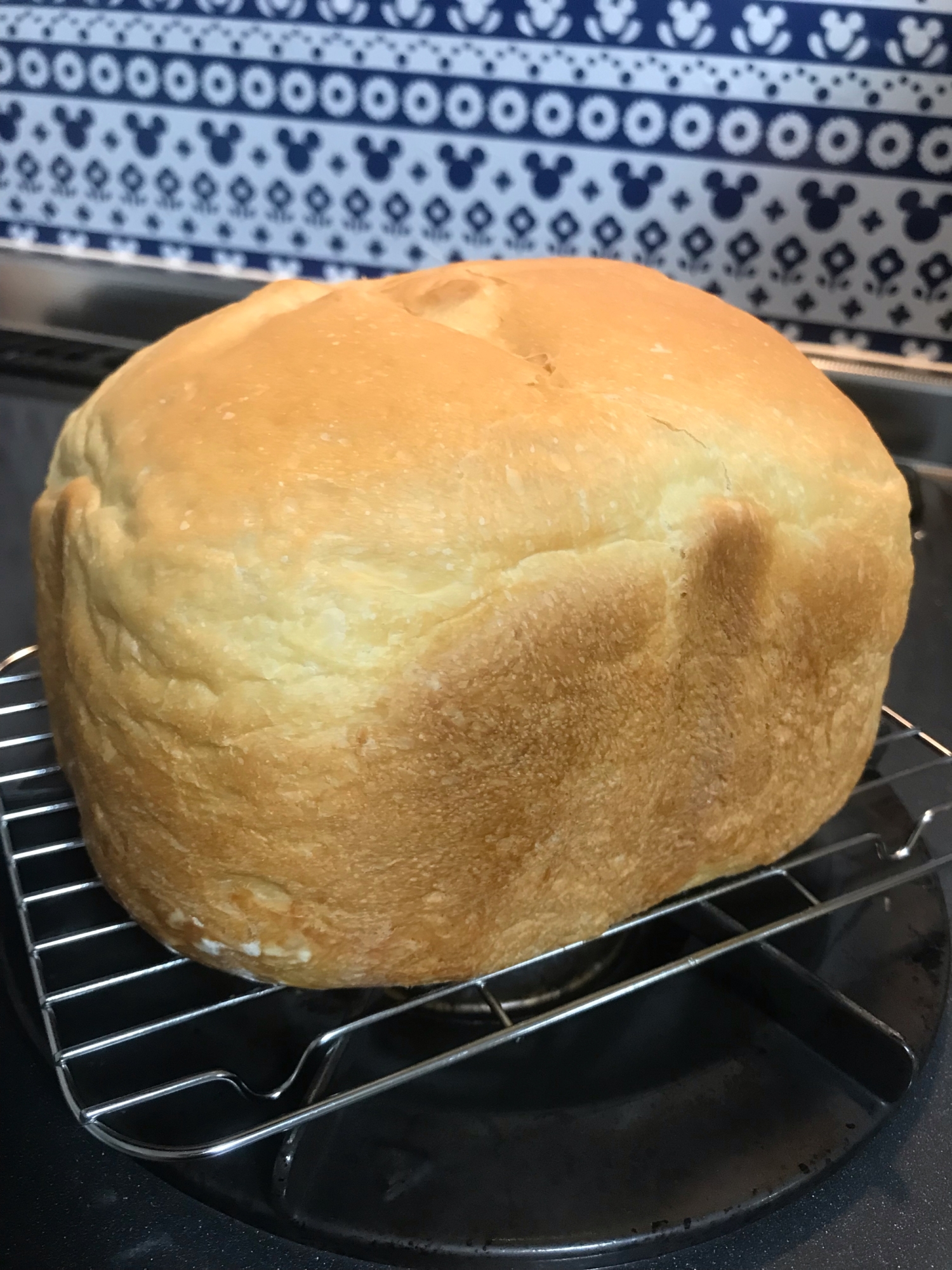 ホームベーカリーで豆乳パン