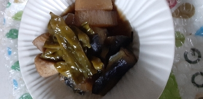大根と茄子の煮物