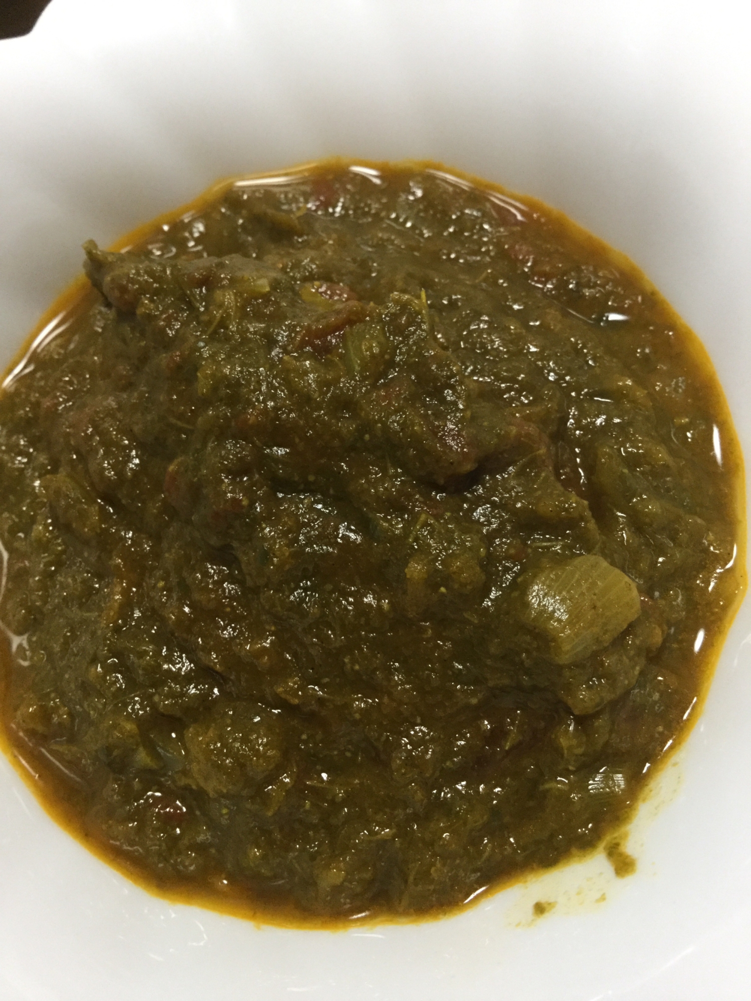 ほうれん草カレー