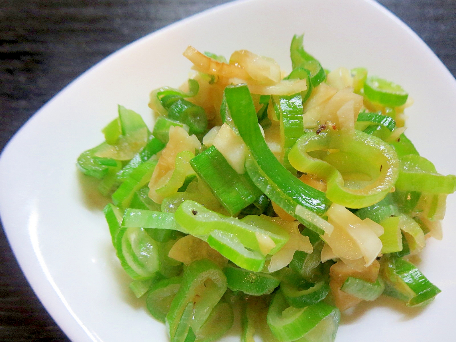 ネギのにんにく炒め レシピ 作り方 By Libre 楽天レシピ