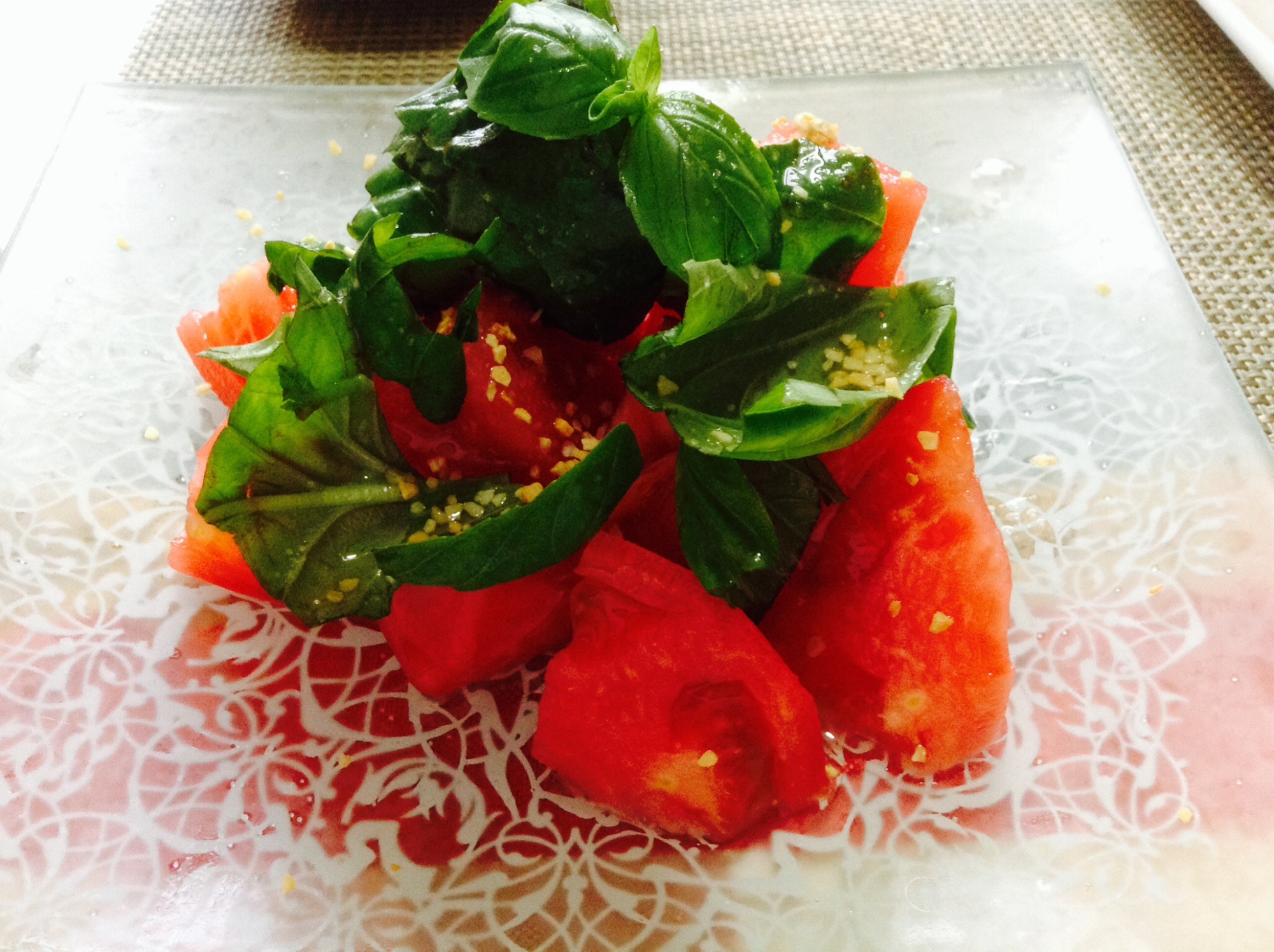 トマトとバジルのサラダ レシピ 作り方 By Ciciino 楽天レシピ トマトとバジルのサラダ レシピ 作り方 By Ciciino 楽天レシピ