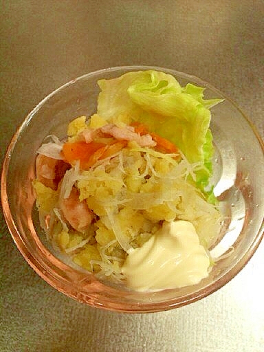 焼き芋サラダ
