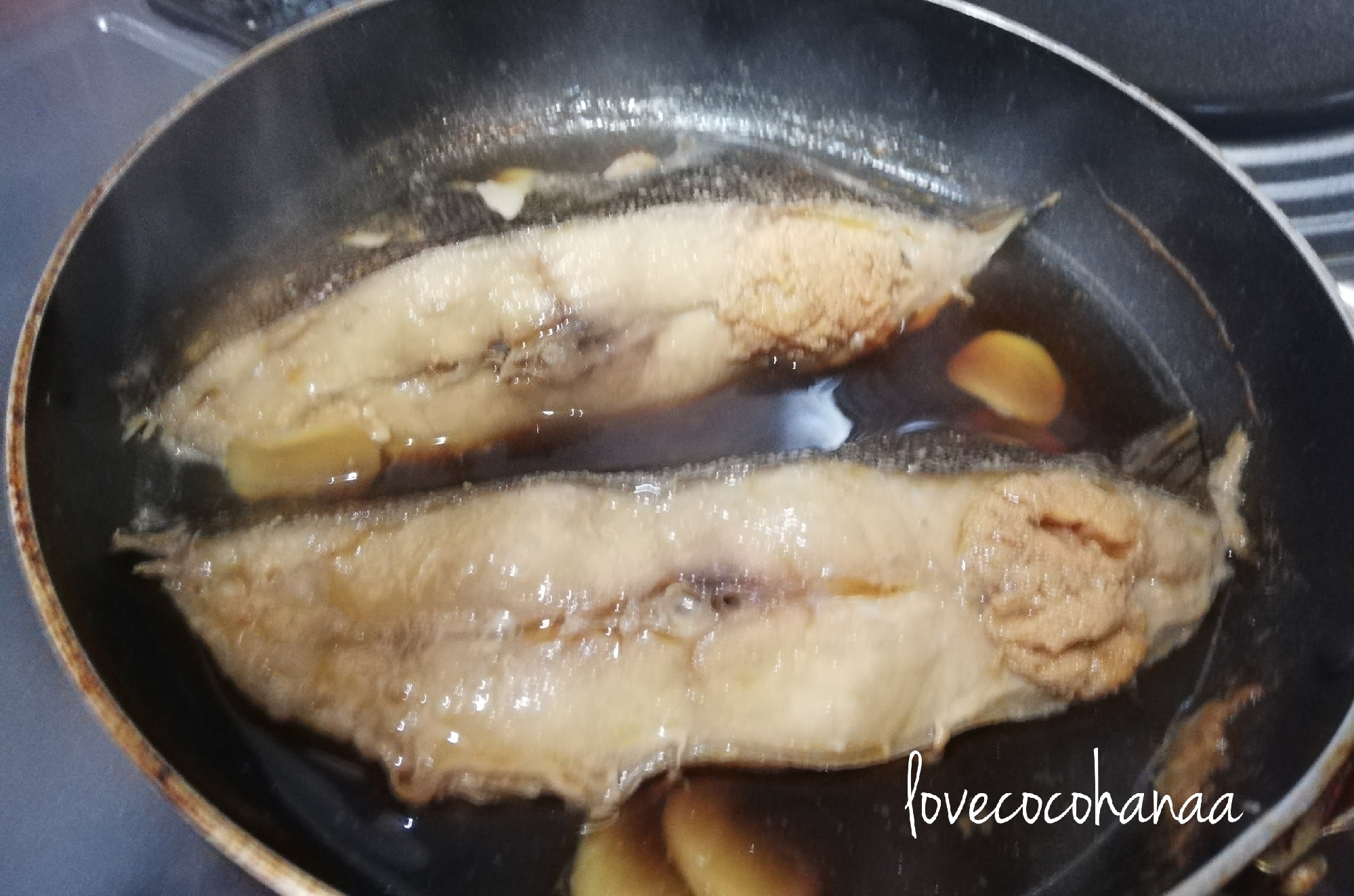 3:2:2:1♪基本のカレイの煮付け