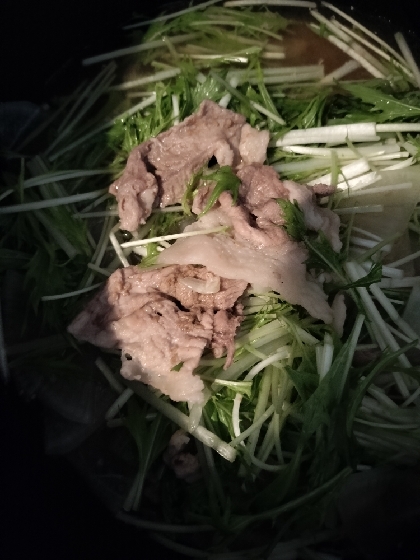 冷しゃぶサラダ♪自家製★大根おろしドレッシングがけ