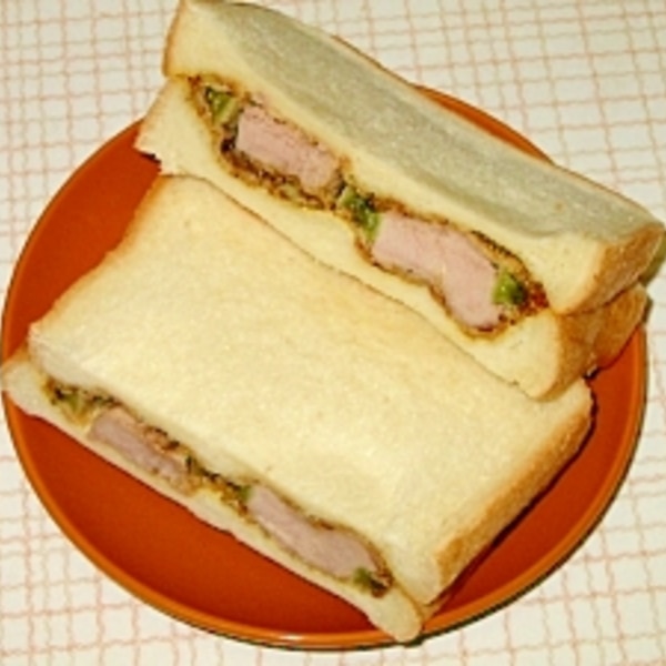 ゴーヤとんかつサンド レシピ 作り方 By Kutukutsu 楽天レシピ ゴーヤとんかつサンド レシピ 作り方 By Kutukutsu 楽天レシピ