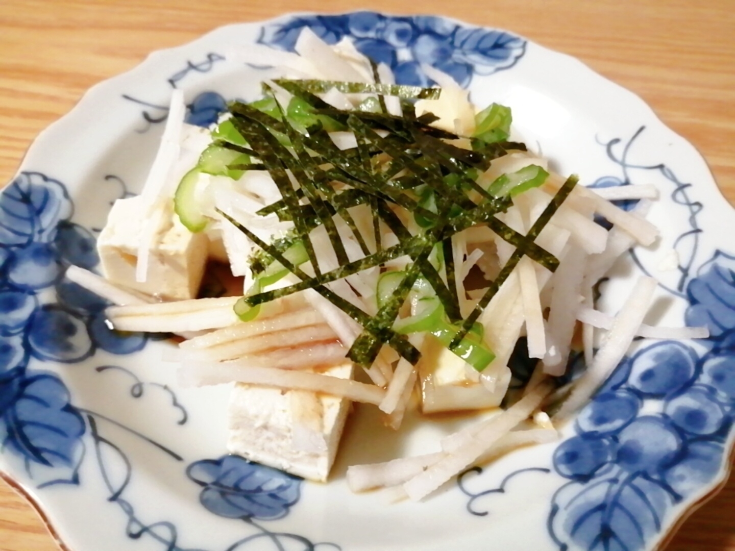 さっぱりヘルシー 豆腐と大根のぽん酢サラダ レシピ 作り方 By はじゃじゃ 楽天レシピ