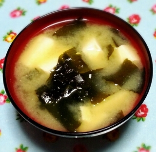 昆布茶で味噌汁＋＋