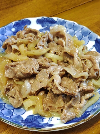 かんたん豚しょうが焼き丼の具