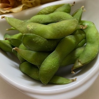 冷凍の枝豆も上手に茹でたら美味しくなりますね！