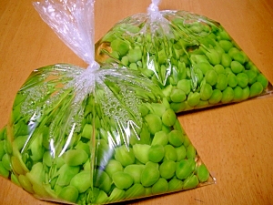 豆ご飯用☆グリーンピースの冷凍
