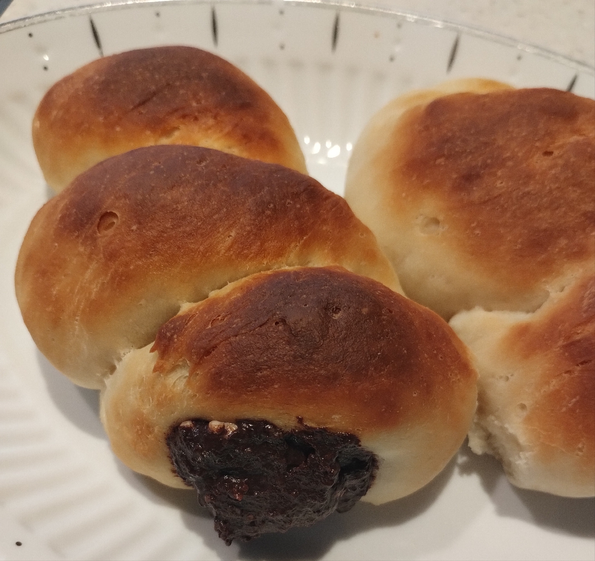 お豆腐パン　〜チョココロネ〜