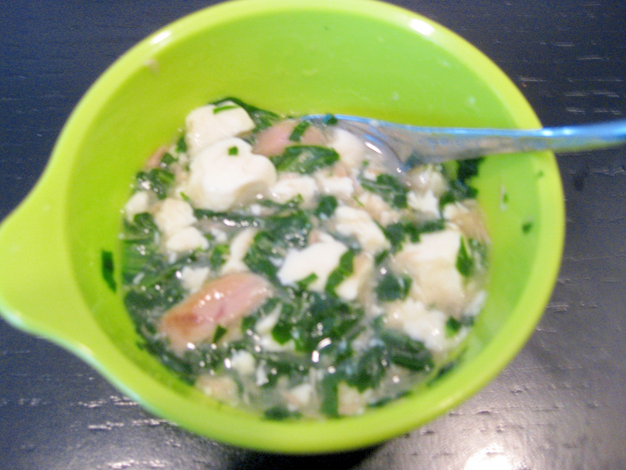 離乳食 中期 ツナと小松菜の野菜あんかけ豆腐 レシピ 作り方 By Ak0409 楽天レシピ 離乳食 中期 ツナと小松菜の野菜あんかけ豆腐 レシピ 作り方 By Ak0409 楽天レシピ