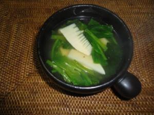 簡単☆たけのこと豆腐のスープ