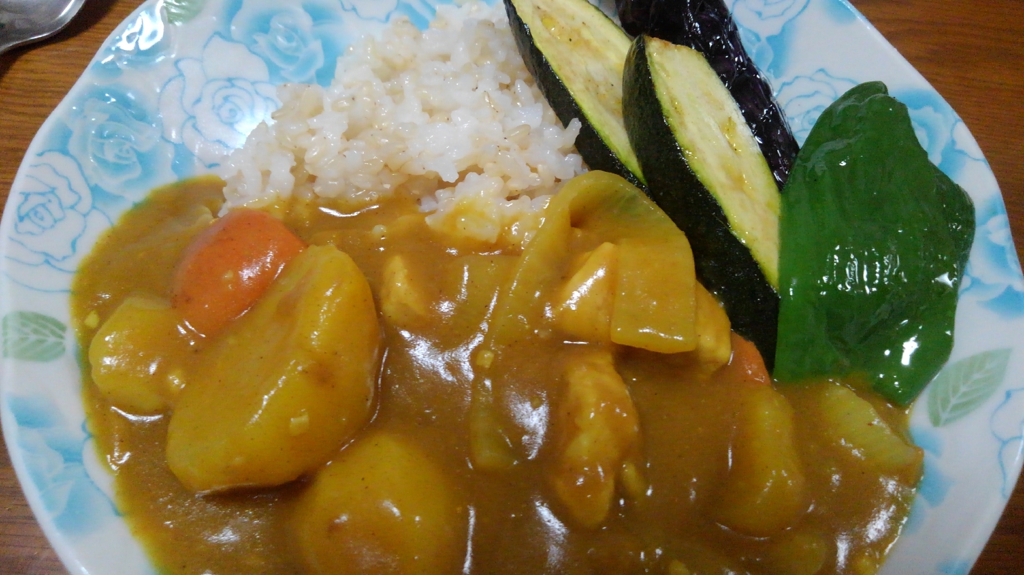 あげあげ～夏野菜カレーライス