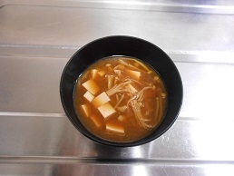 ✿豆腐＆えのき＆ねぎのお味噌汁❤