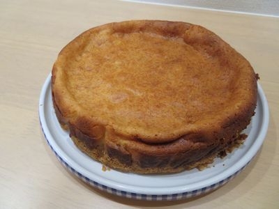 スライスチーズでチーズケーキ