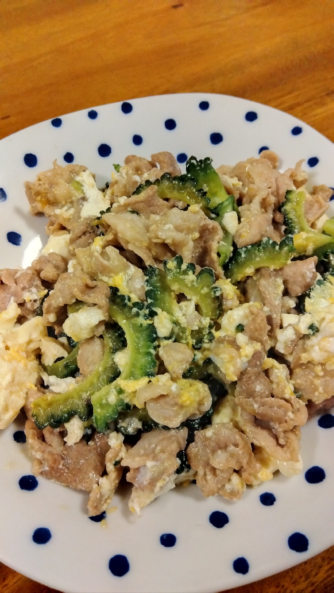 夏が来たよ❗ゴーヤチャンプルー